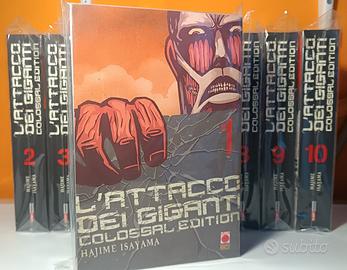 L'attacco dei giganti. Colossal edition, vol. 1-10