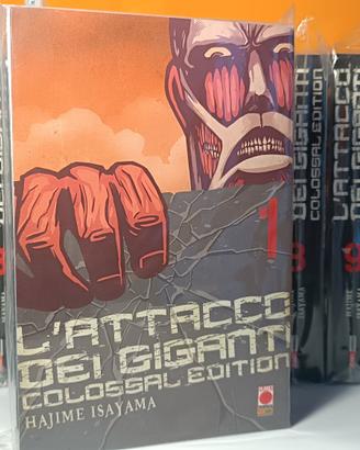 L'attacco dei giganti. Colossal edition, vol. 1-10