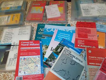 CARTINE stradali e guide turistiche/automobilistic