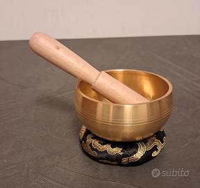Campana ciotola tibetana meditazione con  battente