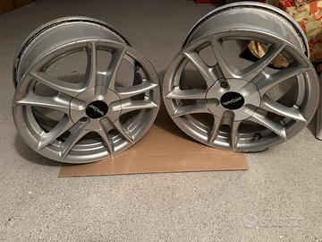 CERCHI 205/15 4x108 IN LEGA