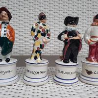 Mini bottiglie Luxardo in ceramica vintage