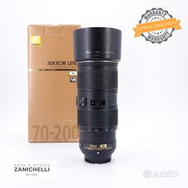 Nikon AF-S 70-200 f/4 G ED VR Usato (G461)