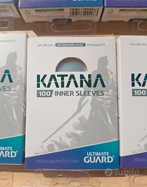 100 Katana Inner Sleeves Ultimate Guard Precision 