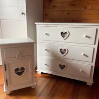 Cassettiera e comodino