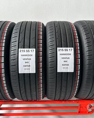 4 gomme 215 55 17 Hankook
