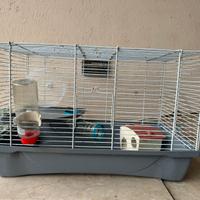 Gabbia per criceti + accessori
