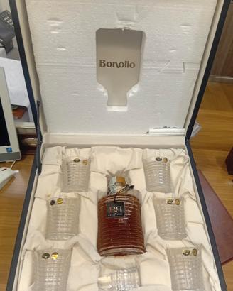grappa Bonollo BB Collection 6 bicchieri cristallo