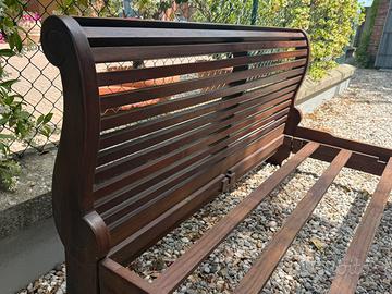 Letto matrimoniale etnico