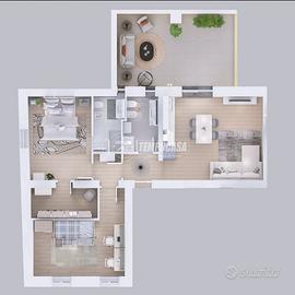 NUOVO TRILOCALE CON TERRAZZO E BOX!!!