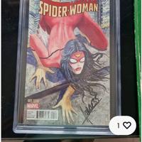 Spider-Woman #1 manara cover CGC 9.8 Signed