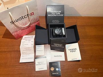 omega Mission to the Moonphase Snoopy nero