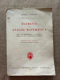 Roberto Ferrauto di Elementi di Analisi Matematica