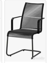 sedia vintage tubolare Ikea