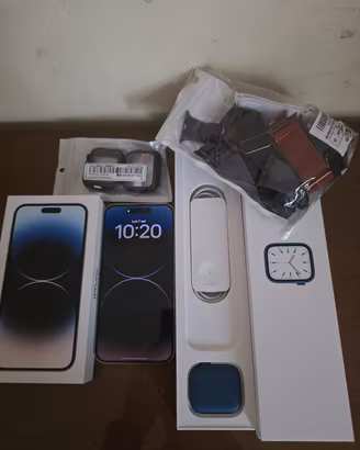 iPhone 14 Pro Max + Apple Watch Series 7  e altroo