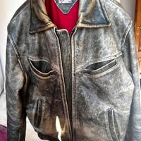 Giacca pelle Vintage