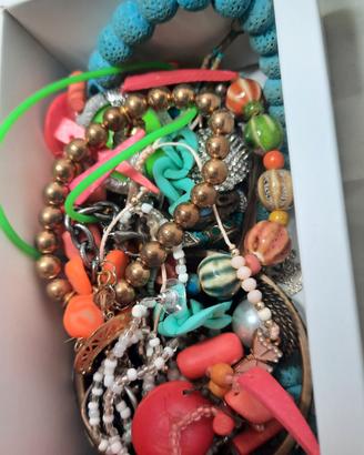 set gioielli vintage accessori