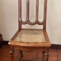 Sedia "Milanesina" in Rovere e Paglia di Vinna