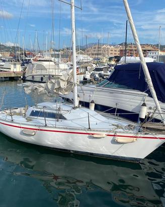 Barca a vela con posto barca porto di Lavagna (GE)