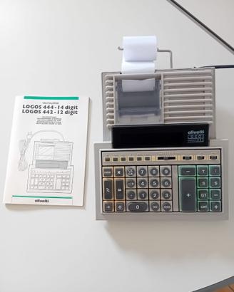 CALCOLATRICE OLIVETTI LOGOS 442