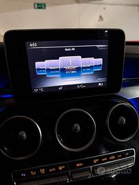 Monitor radio mercedes serie w205