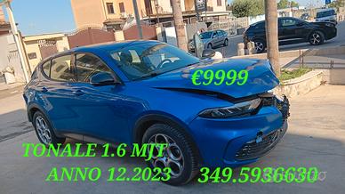 Alfa Romeo Tonale Sprint incidentata sinistrata mo