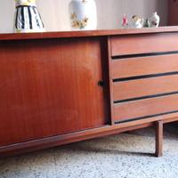 Mobile antico in legno teak Anni Cinquanta