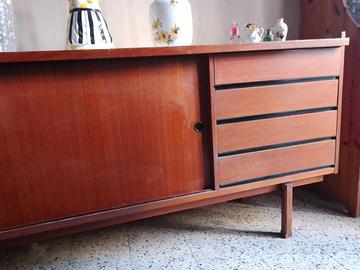 Mobile antico in legno teak Anni Cinquanta