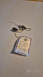 Orecchini Argento 925 "Severnaya Chern" 