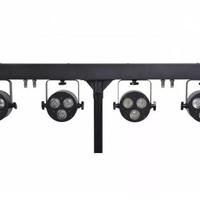 LUCI DJ KIT 4 PROIETTORI LED 18W RGBW CON CONTROLL