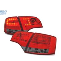 FANALI A LED PER AUDI A4 B7 AVANT 04-08 ROSSO AFFU