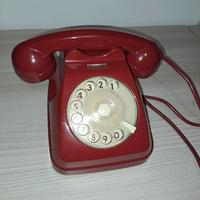 Telefono Siemens Auso Rosso 1968