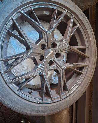 Gomme e cerchi montati su skoda kamiq