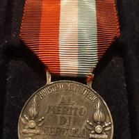 Medaglia Merito Servizio Corpo Vigili del Fuoco