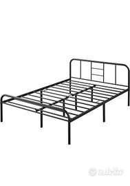 Struttura Letto Matrimoniale a Doghe 140 x 190 cm