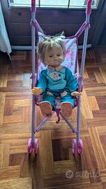 Cicciobello e passeggino 