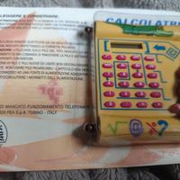 Calcolatrice gadget merendine Kinder Ferrero