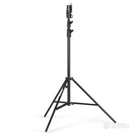 Manfrotto 007BU - Stativo in Alu Cine con gamba di