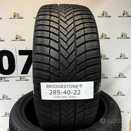 285 40 22 BRIDGESTONE 90% di battistrada