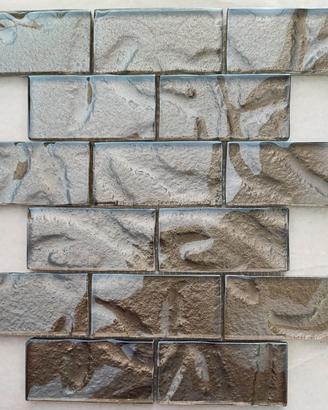 mosaico vetro 5x10 tortora 