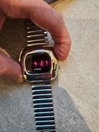 OROLOGIO FOSSIL LED JR-7749 2002 FUNZIONANTE