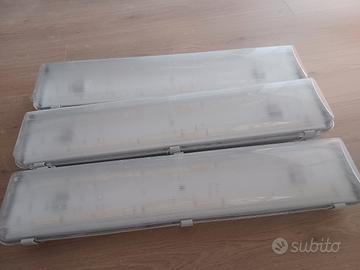 plafoniere 2x18 disano a led 