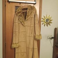 Cappotto in pelle di camoscio