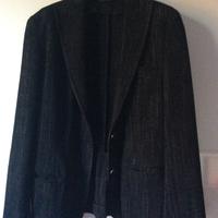 Giacca Tonello nera destrutturata