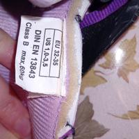 pattini bambina usati 2 volte