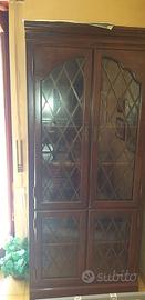 LIBRERIA - VETRINA IN NOCE