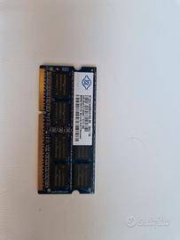 Memoria RAM SODIMM notebook NANYA 2GB PC3 8500S