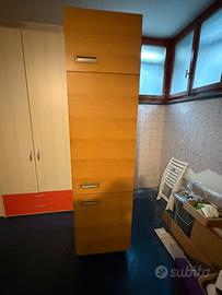 Colonna Frigo con frigo e freezer AEG