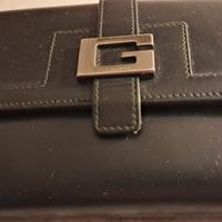 GUCCI portafoglio nero da donna in pelle