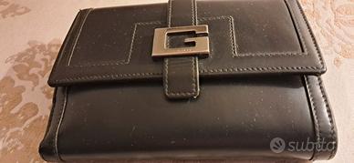 GUCCI portafoglio nero da donna in pelle